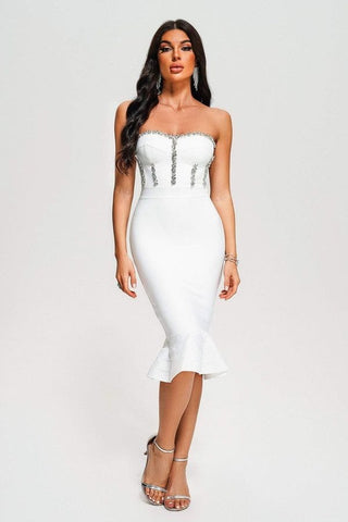 Strapless Bandage Dress