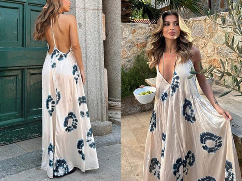 Back Out Elegant Long Dress